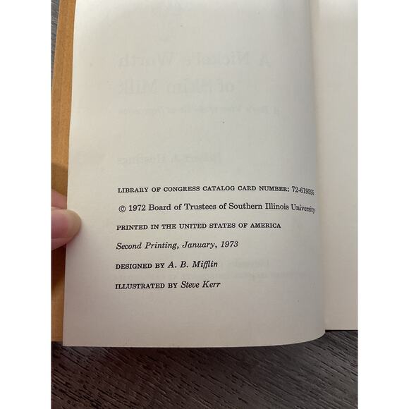 1972 Hardback A Nickels Worth of Skim Milk by Robert J. Hastings - Picture 4 of 6